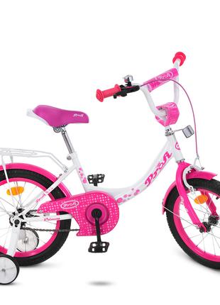Велосипед дитячий PROF1 16 д. Y1614 Princess, дзвінок, доп. ко...