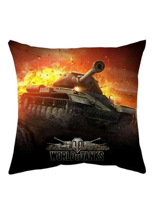Подушка World of Tanks 40*40 см Код/Артикул 65 podushka0016