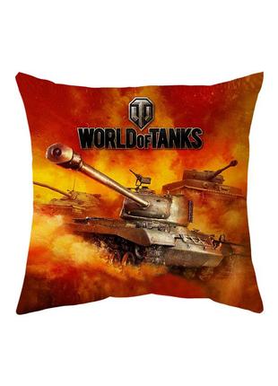 Подушка World of Tanks 40*40 см Код/Артикул 65 podushka0015