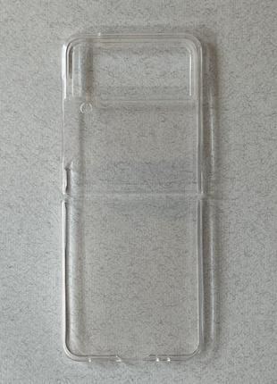 Samsung Galaxy Flip 4 чехол (бампер, накладка, кейс) прозрачны...