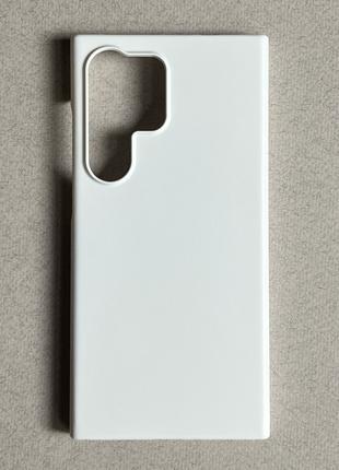 Samsung Galaxy S22 Ultra чехол (бампер, накладка) белый, матов...