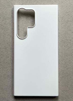 Samsung Galaxy S24 Ultra чехол (бампер, накладка) белый, матов...