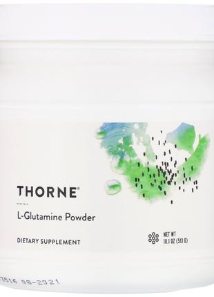 Глютамин Thorne Research (L-Glutamine) 5000 мг 513 г