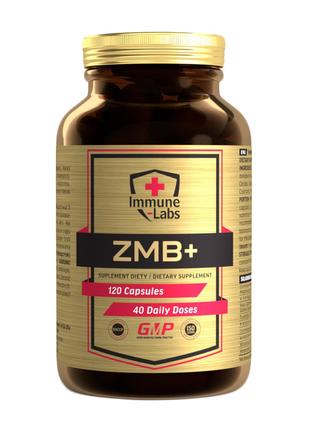 Стимулятор тестостерона Immune Labs ZMB+, 120 капсул