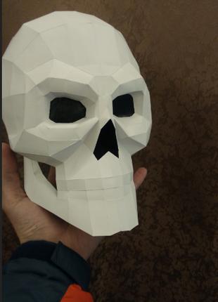 PaperKhan Набор для создания 3D фигур череп голова Паперкрафт ...