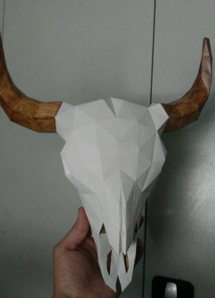 PaperKhan Набор для создания 3D фигур череп голова Паперкрафт ...
