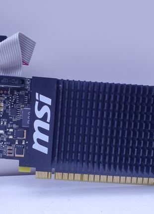 Видеокарта MSI GeForce GT 710 2GB (GDDR3,64 Bit,HDMI,PCI-Ex, Б/у)