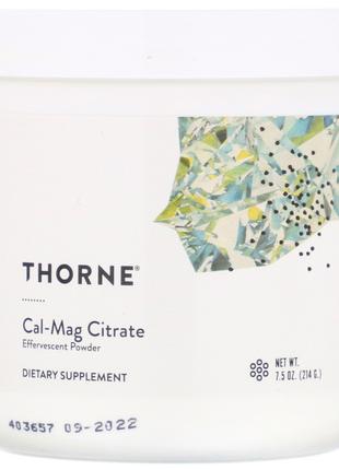 Кальцій Магній Цитрат Thorne Research (Cal-Mag Citrate) 214 г