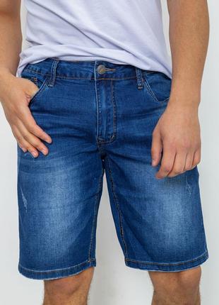Джинсовые шорты мужские, цвет синий, размер 29, 244R5A-078