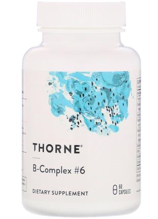 Вітамін B комплекс Thorne Research (B-Complex #6) 60 капсул
