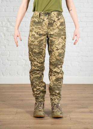 Штаны армейские пиксель рип-стоп женские боевые брюки камуфляж...