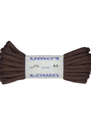Шнурки Lowa Z6 Z8 Zephyr 210 cm, dark brown