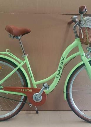 Велосипед городской Corso "Dream" DM-28093 (1) оборудование Sh...