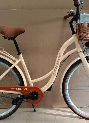 Велосипед городской Corso "Dream" DM-28928 (1) оборудование Sh...
