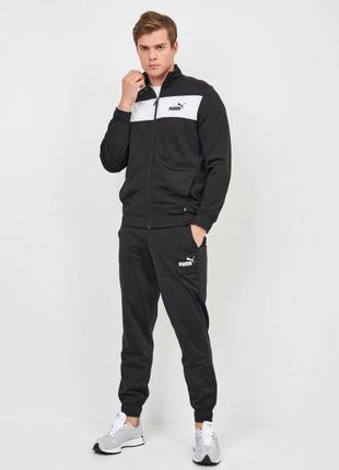 Спортивный костюм Puma Poly Suit Black Черный S (84584401)