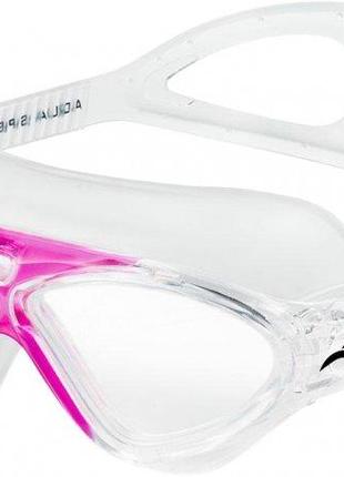 Очки для плавания Aqua Speed ZEFIR 5871 прозрачный, розовый Ди...