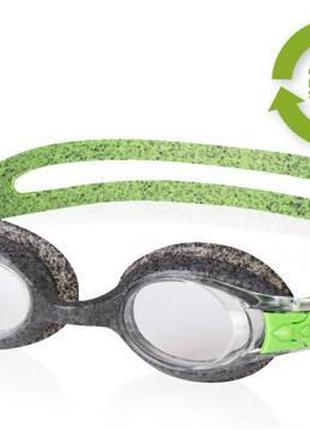 Очки для плавания Aqua Speed AMARI RECO 60517 черный,зеленый Д...
