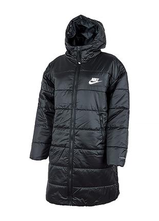 Женская Куртка Nike W NSW SYN TF RPL HD PARKA Черный M (DX1798...