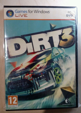 Игра  диск Colin Dirt 3 лицензия для PC / ПК