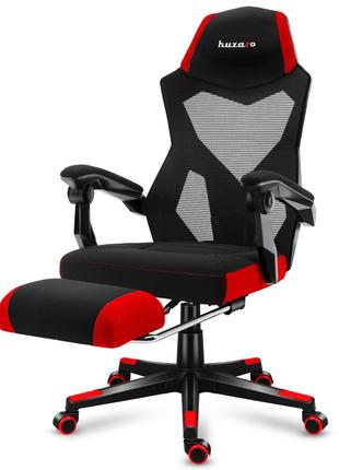 Комп'ютерне крісло для геймера HUZARO Combat 3.0 Carbon grey-mesh
