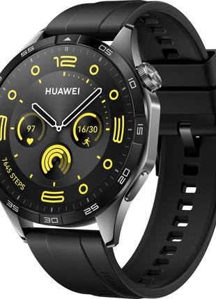 Смарт-часы HUAWEI Watch GT 4 46mm Black Active (55020BGS)