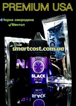 Набор солевой жидкости 3Ger Salt Black Mint 30 ml 50 mg for po...