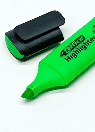 Текстовиділювач 4Office «Highlighter» зелений 4-109-26-6