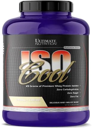 Сироватковий протеїн ізолят Ultimate Nutrition Iso Cool 2270 г