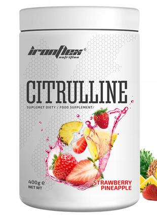Цитрулін IronFlex Citrulline 400 g (Strawberry Pineapple)