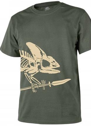 Футболка Helikon-Tex T-Shirt «Full Body Skeleton» Olive Green XL