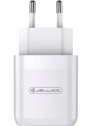 Мережевий зарядний пристрій Jellico A76 2USB 12W White (Код то...