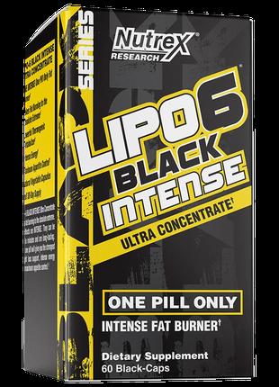 Жиросжигатель Nutrex Lipo-6 Black Intense Ultra Concentrate 60...