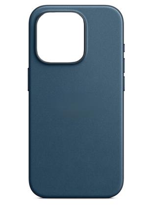 Чехол Case FineWoven c MagSafe iPhone 15 Pro Pacific Blue
