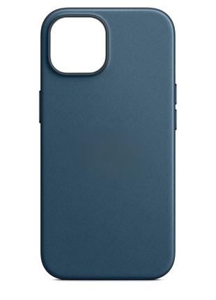 Чехол Case FineWoven c MagSafe iPhone 15 Pacific Blue