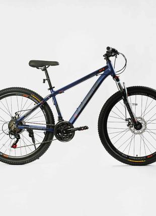 Велосипед CORSO «Legend» 27,5" дюймов рама алюминиевая 15,5”, ...