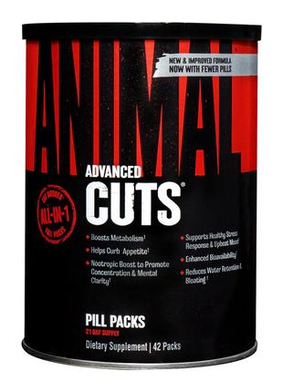 Жиросжигатель Universal Nutrition Animal Cuts, 42 пакетика