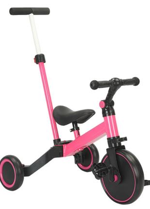 Велосипед 3-х колесный TR2451 колеса EVA 9,5х5 дюймов, розовый