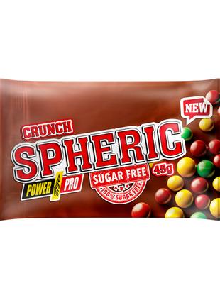 Заменитель питания Power Pro Spheric Sugar Free, 45 грамм Crunch