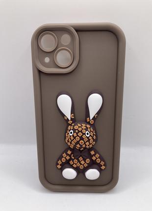 Чохол Pretty Things Case iPhone 11 (brown/rabbit) 54850