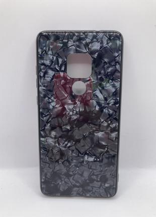 Чохол Huawei Mate 20 Glass + попсокет