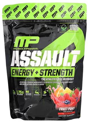 Assault Energy + Strength 344 g (Fruit Punch)