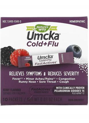 Umcka Cold & Flu Berry Fastactv - 10x.912g