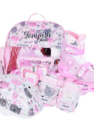 Роликовые коньки Tempish KITTY BABY SKATE (компл)/30-33