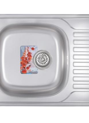 Мийка кухонна HAIBA 65x50 SATIN (HB0555)