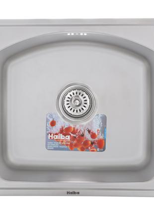Мийка кухонна HAIBA 48x42 (satin) (HB0531)