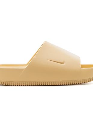 Чоловічі Шльопанці Nike CALM SLIDE Бежевий 47.5 (7dFD4116-200 ...