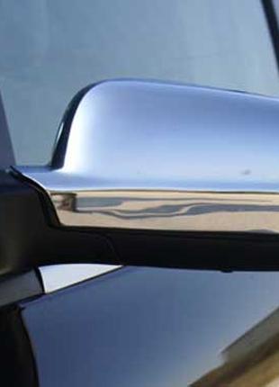Накладки на дзеркала (2 шт, пласт) для Seat Toledo 2000-2005 рр