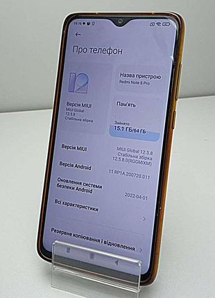 Мобильный телефон смартфон Б/У Xiaomi Redmi Note 8 Pro 6/64Gb