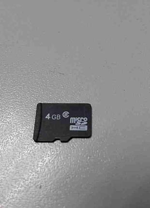 Карта флэш памяти Б/У MicroSD 4Gb