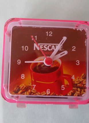 Будильник кварцевый Nescafé
